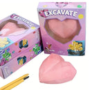 Gem Excavate (Pink Heart)