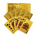 Gold Plastic Playing Cards
